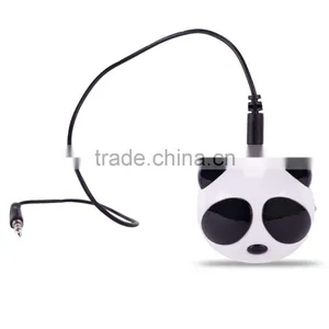 New Gadget Cheap Price Factory Fancy Panda Shaped USB Mini Speaker thumbnail-2