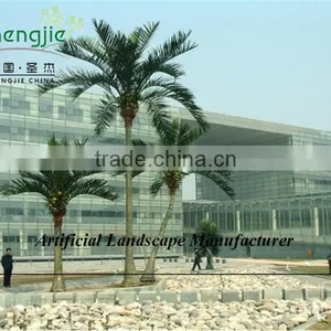 Hot Sale Artificial Huge Metal Palm Tree With Real Touch Branch for Landscape Decoration thumbnail-3