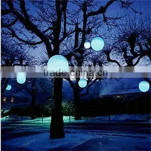 Rechargeable Plastic Solar Ball With Hanger thumbnail-1