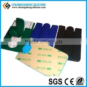 Hot Selling Promotion Gifts 3M Silicone Cell Phone Sticker Card Holder thumbnail-5