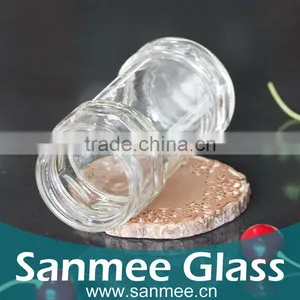 Supplies Anhui Glassware Factory 260ml Transparent Glass Pot,Glass Jam Jars thumbnail-3