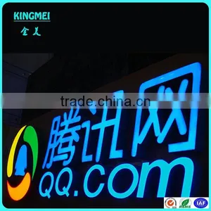 KM-HP43 Custom Made Solid Colored LED Luminance Resin,acrylic Led Channel Letter Sign thumbnail-1