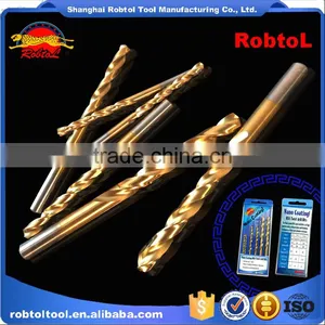 6pcs Nano Titanium Coating Straight Shank Hss Twist Drill Bits Cobalt Fully Ground Bright Finish Drilling Metal Forged Alloy thumbnail-5