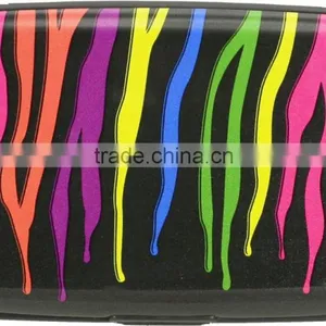 Printed Aluminum Wallet Aluma Wallet Credit Card Holder thumbnail-5