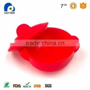 Customized Colorful FDA Food Grade Silicone Bowl With Lid thumbnail-6