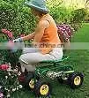 Rolling Garden Cart Work Seat,Garden Seat With Four Wheels,Heavy Duty Truck Seat thumbnail-1