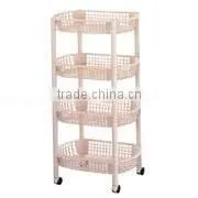 PI2209 Plastic Cart (4 Tiers) thumbnail-1