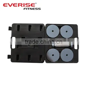 Chrome Adjustable Dumbbell Set thumbnail-1
