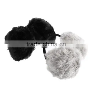 Unisex Winter Earwarmers Faux Fur Sound Proof Earmuff Headphone Muffs Winter Ear Cover Earcap thumbnail-1