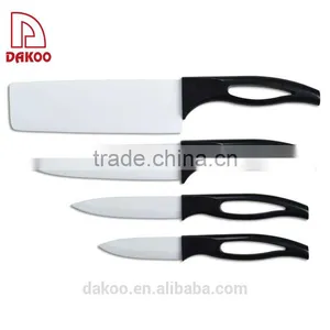 4 Pieces High Quality ABS Handle Zirconia Ceramic Knife thumbnail-1