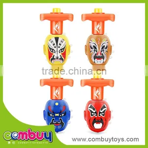 Hot Sale Item Plastic Musical Light up Spinning Top Toy thumbnail-1