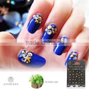 Glitter 3D Nail Tips Art Rhinestone Decoration Sticker Jewelry thumbnail-1