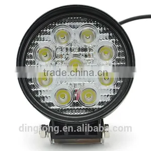 Round Tractor Led Work Light 27w Work Light 12v 24v thumbnail-1