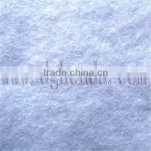 White 0.8mm GradeB PET Needle Punch Non-woven Fabric thumbnail-2