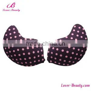 Wholesale Lovely Polka Dot Invisible Push Up Girl Sexy Open Nipple Bras thumbnail-1