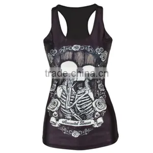 Wholesale Custom Cheapest Polyester Dry Fit 3d Sublimation Vest thumbnail-1