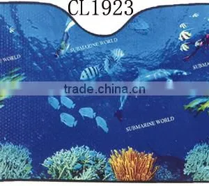 Deep-sea Scenery Printing Air Bubble Car Front Sunshade thumbnail-1