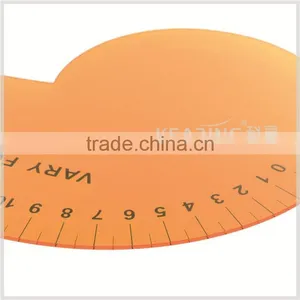 Kearing Brand, 32cm Economical Vary Form Curve Ruler, 32cm Garment Ruler for Curve Line Drawing, Scale Normal Printed # 6132B thumbnail-6
