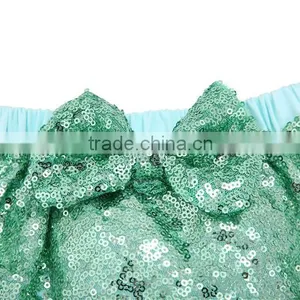 2016 Manfactory Boutique Baby Sequin Bloomer With Bow thumbnail-4