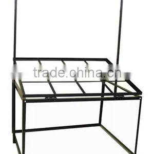 Shopfitting Movable 3 Layers Wire Mesh Fruit Rack Display Shelf thumbnail-2