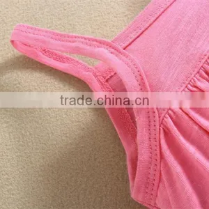 Plain Latest Summer Design 100% Cotton Top Quality Fashion Romper Dress thumbnail-3