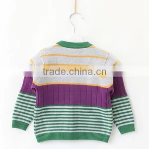 Boys Cartoon Style Elastic Knitting Coat Sweater thumbnail-4