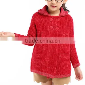 Latest Knitting Patterns Children Wool Sweater Designs For Grils thumbnail-1