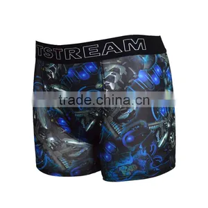 Digital Printing Polyester Male Underwear Shorts thumbnail-2