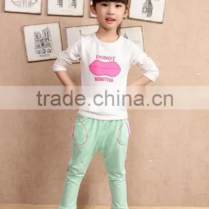Children's Clothing Wholesale Custom Lovely, Generous, Cotton Three-piece Suit thumbnail-2