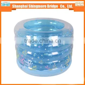 2017 Chinese Supplier Cheap Sales Good Quality PVC Round Bathtub Inflatable for Child thumbnail-3