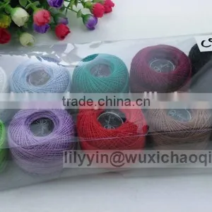 High Strengh Fancy Knitting Yarn for Scarf,fancy Polyester Cotton Blend Yarn thumbnail-6