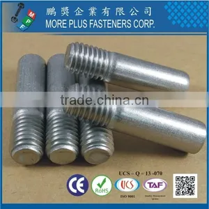 Made in Taiwan 316 Stainless Steel Pin With Thread With Flat End Point Special Pin thumbnail-4