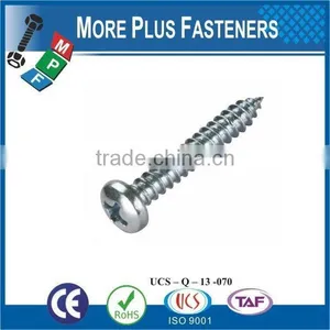 Made in Taiwan High Quality Manufacturer Pan Head Self Tapping Screw thumbnail-1