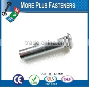 Made In Taiwan Special Screws Self Tapping Screw Round Head Slotted Square Recess Combi Self Tapping Screw Pin Nut With Knurl thumbnail-5