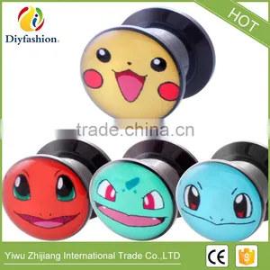 Cute Popular Acrylic Pokemon Body Piercing Jewelry Ear Plug thumbnail-3