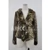Faux Fur Coat, Fake Fur Jacket, Artificial Fur Garment AR-8118 Short thumbnail-1