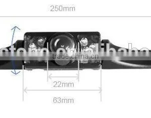 Car License Plate Reversing Camera With Night Vision thumbnail-2