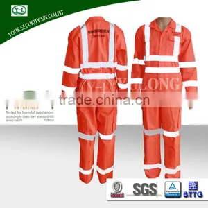 100% Cotton fr Reflective Coveralls to Choose thumbnail-6