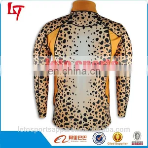 Long Sleeve Custom Printed Sublimated Rash Guards Wholesale Long Sleeve Custom Printed Rash Guard Spandex Long Sleeve Shirts thumbnail-6