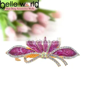 Korean Style Diamante Rhinestone Barrette Hair Clips thumbnail-2