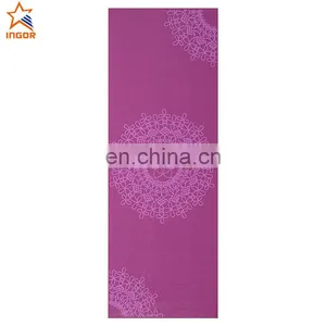 Wholesale Gym Custom Printed Logo Floating Eco Anti Slip Yoga Mats thumbnail-1