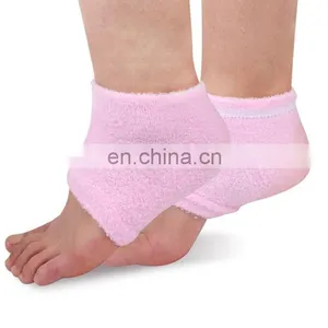 Moisturizing Heel Socks With Gel to Heal Dry Cracked Heels #HG-05 thumbnail-3