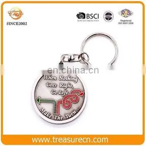 Custom Die Casting Round Cheap Keychain Manufacturers In China thumbnail-4
