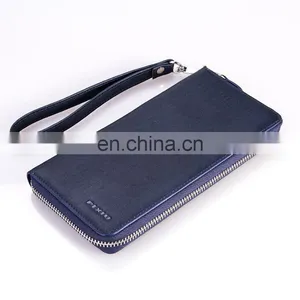 Realiable Quality New Style Bule Leather Popular Ladies Leather Wallet Sellers thumbnail-3
