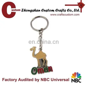 Custom 3D Gold Police Keychain thumbnail-2