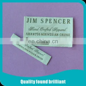 Provide Customized Brand Men's Woven Label thumbnail-1