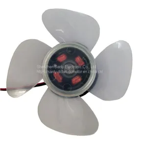 12V 24V DC Brushless 100x25mm Frameless Axial Airflow Fan thumbnail-3
