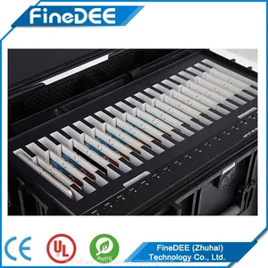 Charging Cart for 20 Tablets/ IPad Charging Trolley/ 20 Ports Tablet Charging Cabinet for School thumbnail-5