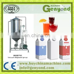 Vacuum Degasser/Deaerator/Degasifier Machine for Juice and Milk thumbnail-3