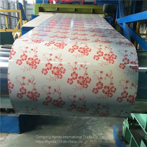 Flower Pattern Design PPAL Aluminium Coil thumbnail-1